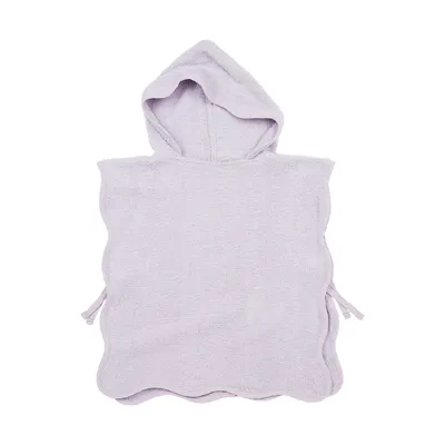 Meyco Baby Wavy Badponcho - 1-3 jaar - Badstof
