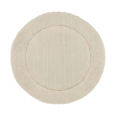 Meyco Baby Knots Parklegger Rond - ⌀95cm - Soft Sand 