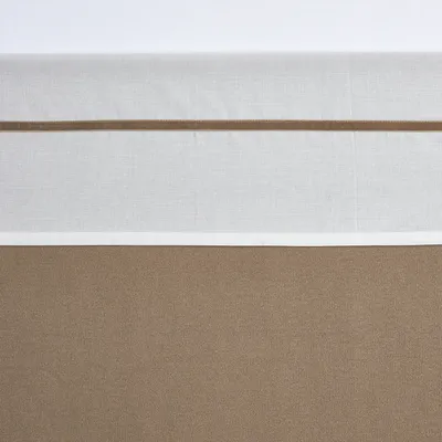 Meyco Ledikantlaken Wit Met Bies 100 x 150 cm