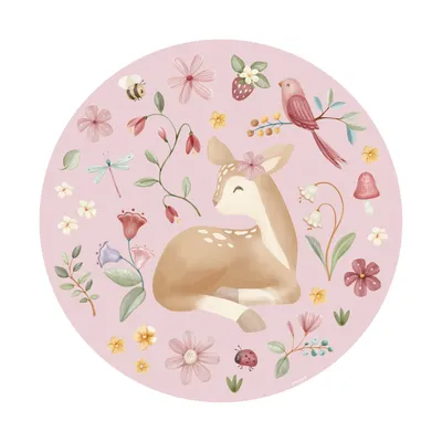 Little Dutch Wallpaper Circle Fairy Wonders 100 cm