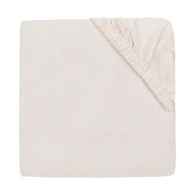 Jollein Hoeslaken Jersey 40/50x80/90cm - Oatmeal