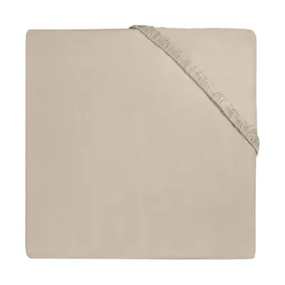 Jollein Hoeslaken - Jersey - Boxmatras 75×95 cm - Milky Coffee