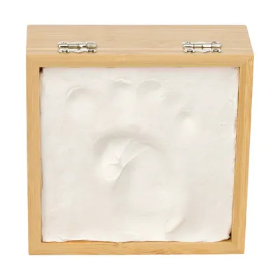 BamBam Herinneringsbox met Gipsafdruk - 15 cm