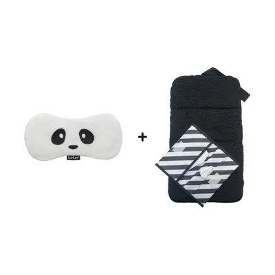 KipKep Woller + Napper Combi‑Set – Panda White