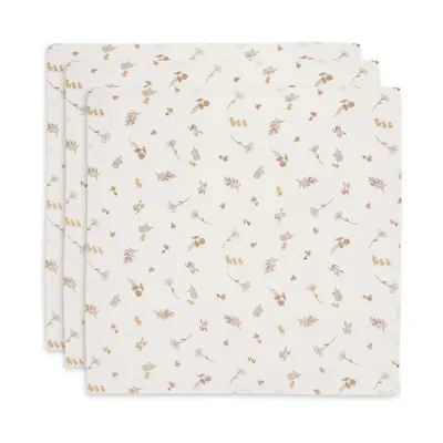 Jollein Riverside Small Multidoek - 3 Pack - 70 x 70 cm - Hydrofiel