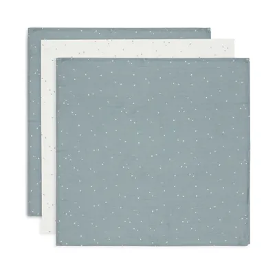 Jollein Twinkling Small Multidoek - 3 Pack - 70 x 70 cm - Hydrofiel
