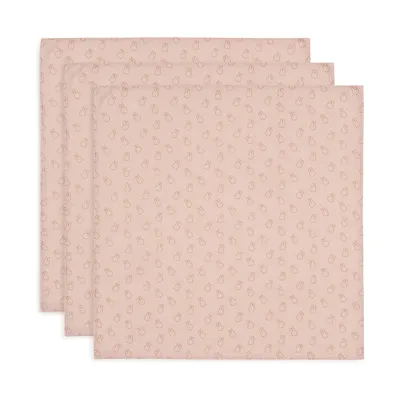 Jollein Miffy Silhouettes Small Multidoek - 3 Pack - 70 x 70 cm - Hydrofiel - Sea Green