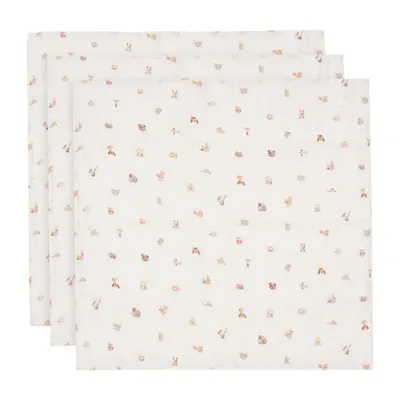 Jollein Hydrofiele Doek Small 70x70 cm 3 Stuks