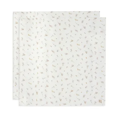 Jollein Riverside Large Multidoek - 2 Pack - 115 x 115 cm - Hydrofiel