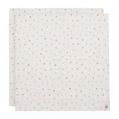 Jollein Hydrofiele Doek - Large - 115x115 cm - 2 Stuks