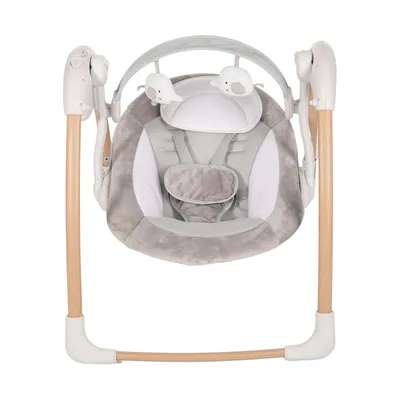 Bo Jungle B-Portable Swing Dolphy Wood Pure White