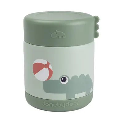 Done by Deer Thermos Voedselpot - Playground - Groen - 300 ml