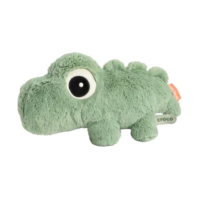 Done By Deer Croco Knuffelvriendje - 28 cm - Green
