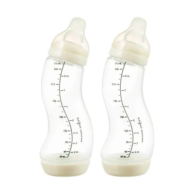 Difrax S-fles Natural – 250 ml – 2-pack