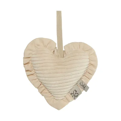 Witlof For Kids Velvet Rib Knuffeldoekje Hart