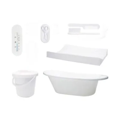 Bébé Basics Badset Uni Wit