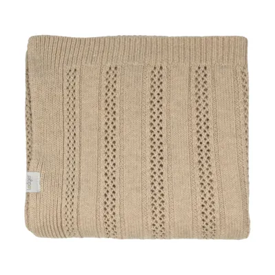 Lodger Dreamer Deken - 80 x 100 cm - Pointelle Merino