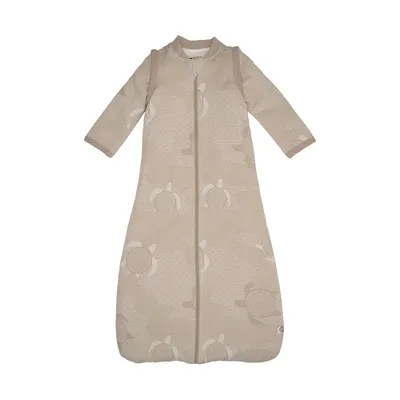 Lodger Slaapzak Hopper Met Afritsbare Mouwen - Maat 86/98 - Matcha Beige 