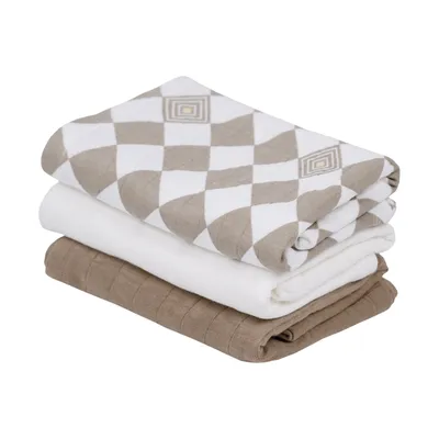 Lodger Swaddler - 3 Stuks - 70 x 70 cm