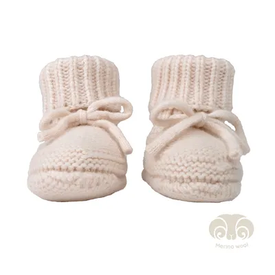 Lodger Slipper Merino Wool Birch 0-6mnd