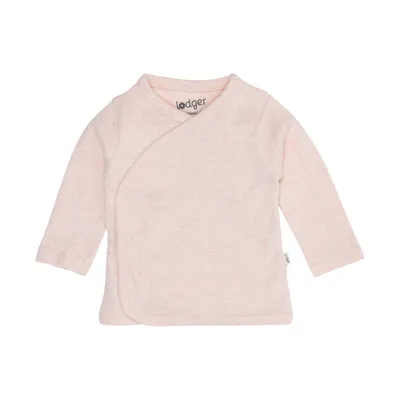 Lodger Melange Overslag Shirt - Tan