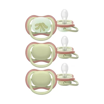 Philips Avent Ultra Air Fopspeen - 6-18 Mnd - 3 Stuks - Plant-based