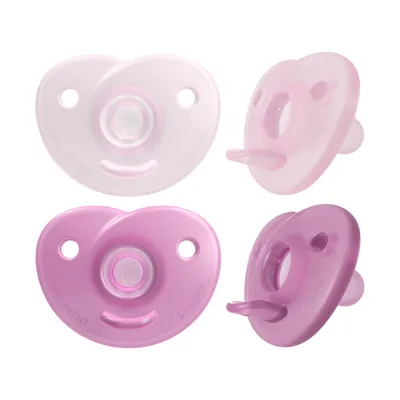 Philips Avent Soothie Hart - 0-6 Mnd - 2 Stuks - Plant-based