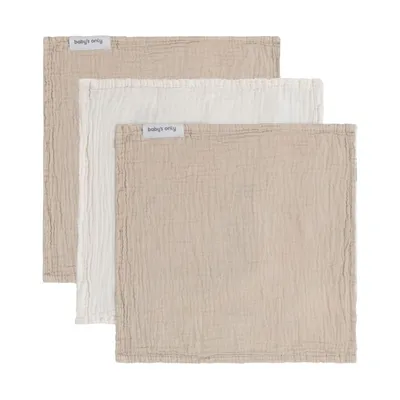 Baby's Only Tender Monddoekje 3-Pack 30x30cm