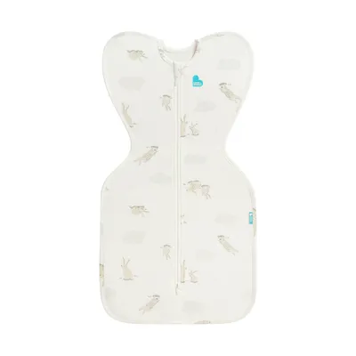Love To Dream SwaddleUp™ 1.0 TOG - Fase 1 - Maat M - White Cloud Bunnies