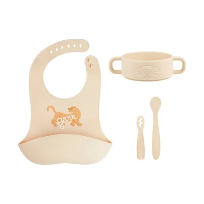 Babymoov Baby First Meal Mini Set - Roar