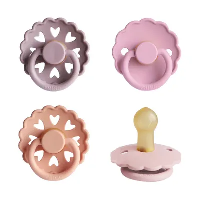 FRIGG Fopspenen - 4-Pack - Sunset Bliss - Latex