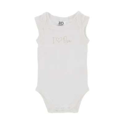 BD Collection Romper - I Love Opa - Mt. 50/56