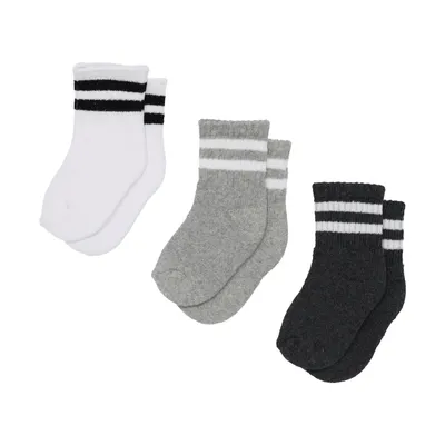 BD Collection Sportsokjes - 3 Paar - Multi Grey