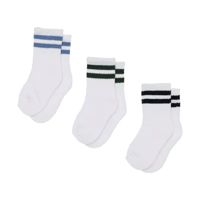 BD Collection Sportsokjes - 3 Paar - Multi White