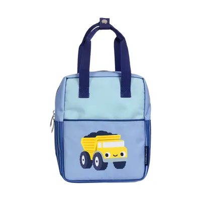 A Little Lovely Company Little Square Backpack - Dump Truck
