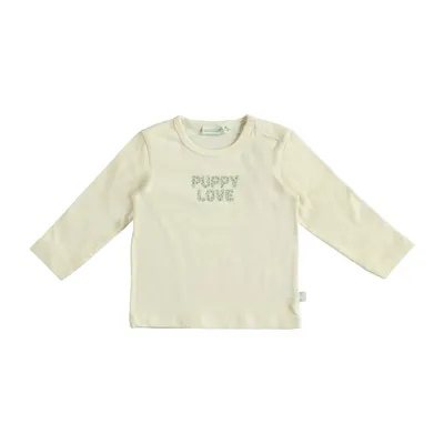 Babylook Puppy Love T-Shirt - Mt. 56 - Buttercream
