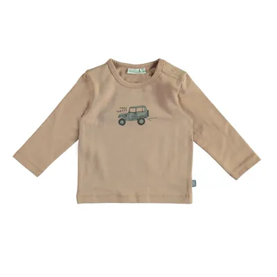 Babylook Traffic T-Shirt - Maat 62 - Warm Taupe