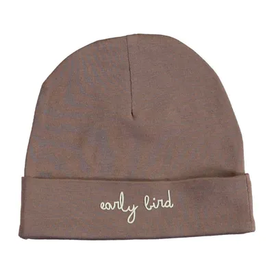 Babylook Early Bird Muts - Newborn - Deep Taupe