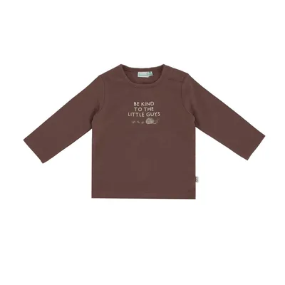 Babylook Bugs T-Shirt Little Guys - Maat 50 - Deep Taupe 