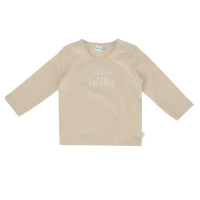 Babylook Swan T-Shirt Loved - Maat 68 - Oyster Gray