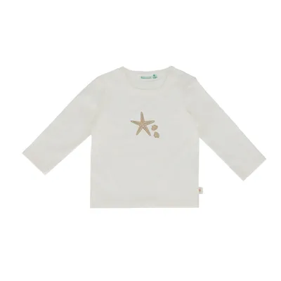 Babylook Shells T-Shirt Starfish - Maat 56 - Snow White 