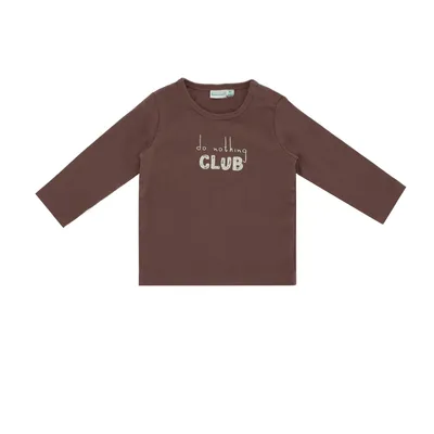 Babylook T-Shirt Do Nothing - Maat 50 - Deep Taupe