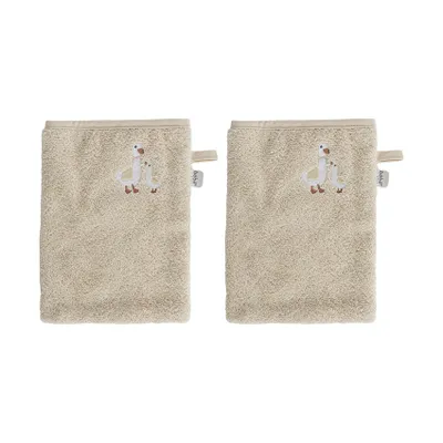 Bébé-Jou Dear Goose Washandjes - 2 Stuks