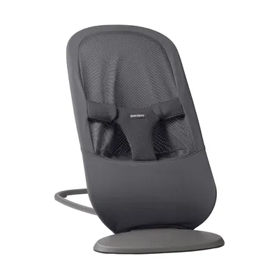 BabyBjörn Begin Wipstoeltje - Mesh - Donkergrijs 