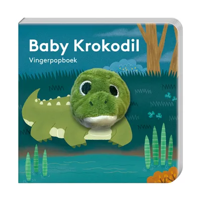 Imagebooks Vingerpopboekje Baby Krokodil