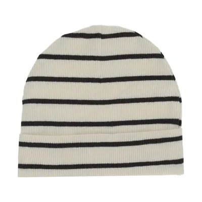 Babylook Skunk Muts Rib - Newborn - Stripe