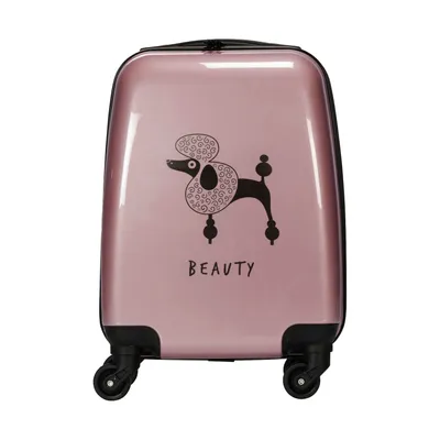 Puck Kinderkoffer Poodl Rose 46 cm