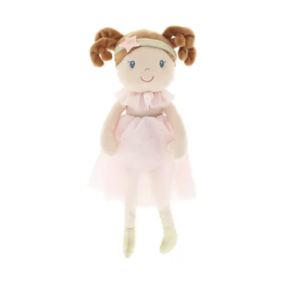 VIB Pluche Ballerina - Roze - 35 cm