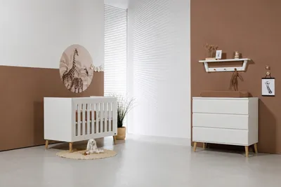 TWF Ledikant 60 x 120 - Commode Beach Island White