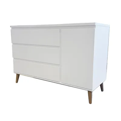 TWF Commode XL Beach Island White